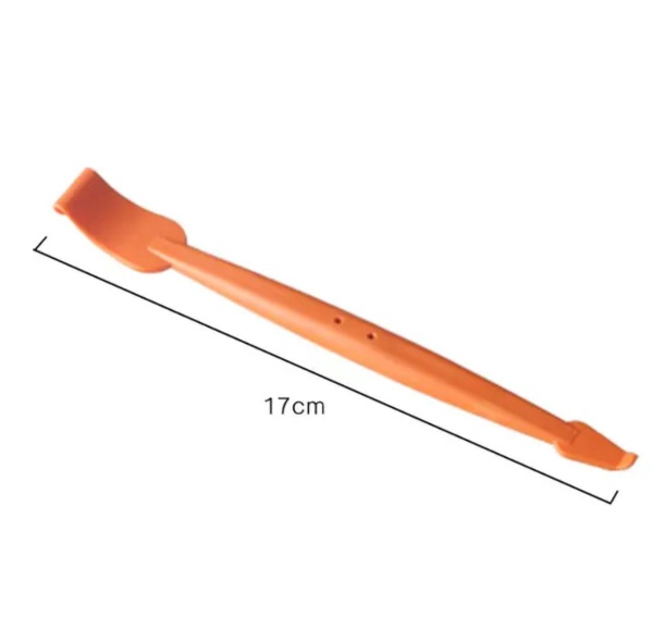 Палочка мини-ракель с магнитом оранжевая