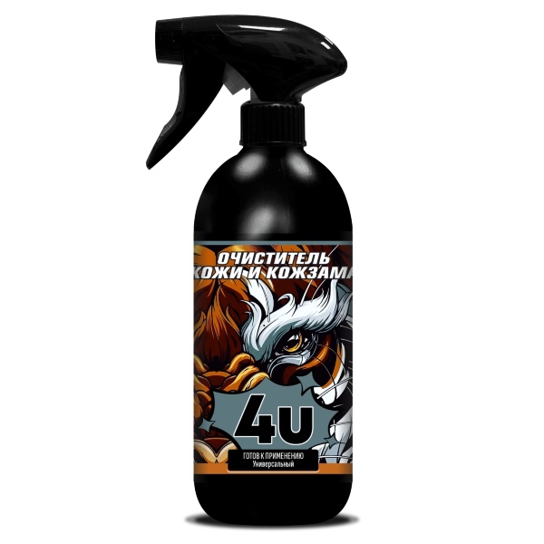 4U Очиститель кожи и кожзама