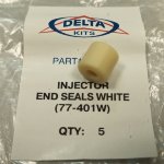 Торцевой уплотнитель белый DeltaKits (77-401W)